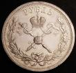 London Coins : A145 : Lot 723 : Russia Rouble 1896 AÐ� Nicholas II Coronation crossed sceptres reverse Y60 Good EF