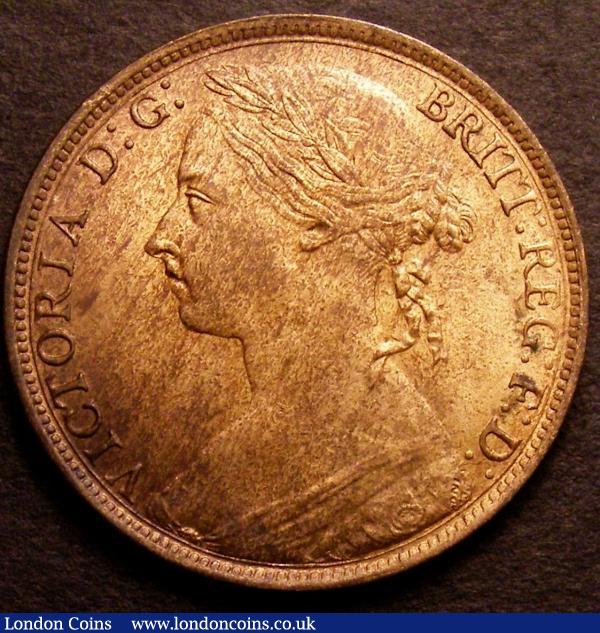 Penny 1894 Freeman 138 dies 12+N UNC and lustrous with a few small spots around REG, Ex-D.Craddock £17.25 : English Coins : Auction 146 : Lot 2734