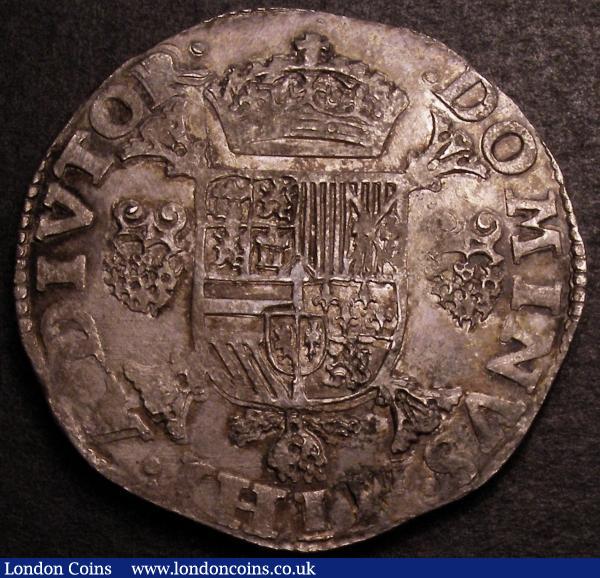 Spanish Netherlands - Brabant Philipdaalder 1573 Antwerp EF for issue with excellent portrait, nicely toned : World Coins : Auction 146 : Lot 1391