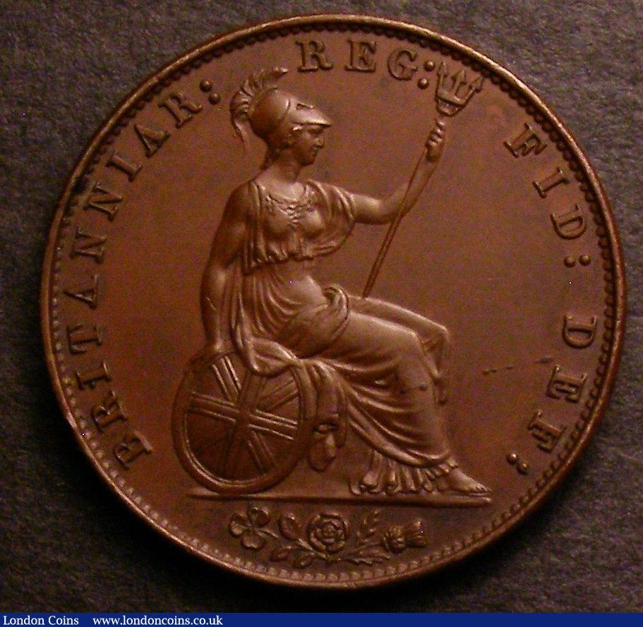 London Coins : A146 : Lot 2565 : Halfpenny 1858 8 over 7 Peck 1548 GEF, Ex-D.Craddock £8.30