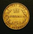 London Coins : A146 : Lot 1035 : Australia Sovereign 1866 AUSTRALIA in centre reverse Fine with some rim nicks
