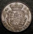 London Coins : A146 : Lot 1716 : Mint Error Mis-strike Sixpence 1821 Die axis rotated 45 degrees, ESC 1654 Choice UNC slabbed and gra...