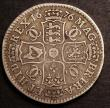 London Coins : A146 : Lot 2265 : Halfcrown 1676 Standard 1 in date ESC 478 VG/Near Fine