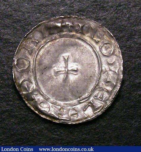 Penny Edward the Confessor Radiate/Small Cross type S.1173 Lincoln Mint moneyer ELFNOD NEF : Hammered Coins : Auction 147 : Lot 1883