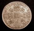 London Coins : A147 : Lot 3051 : Shilling 1731 Roses and Plumes ESC 1194 Good Fine, the reverse slightly better