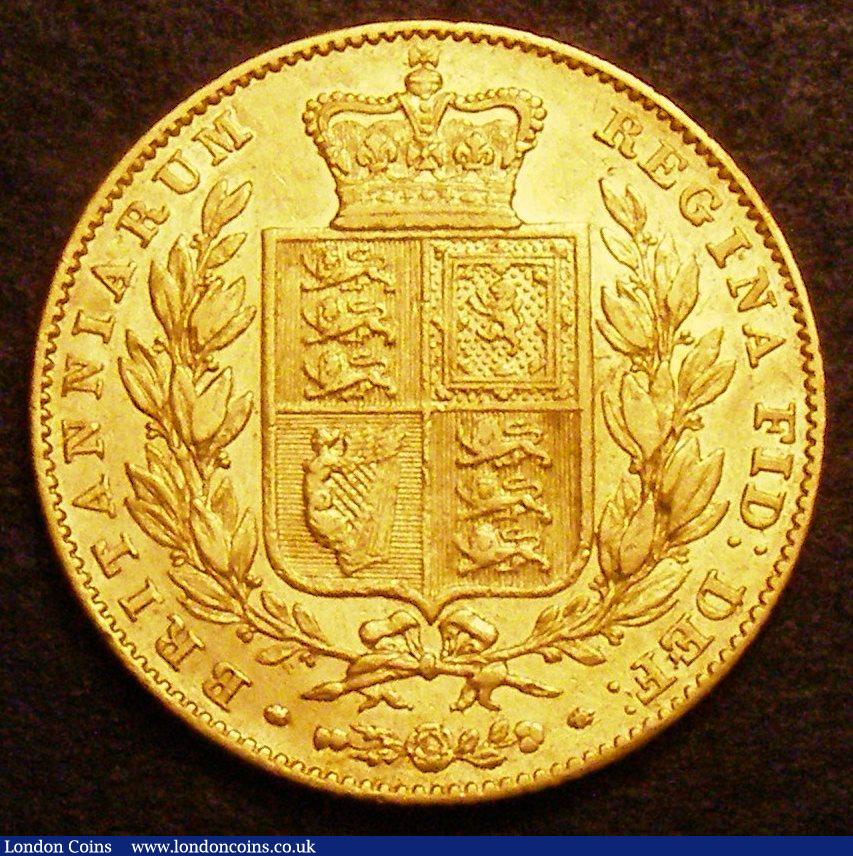London Coins : A147 : Lot 3254 : Sovereign 1841 Marsh 24 Good Fine, extremely rare, rated R3 by Marsh
