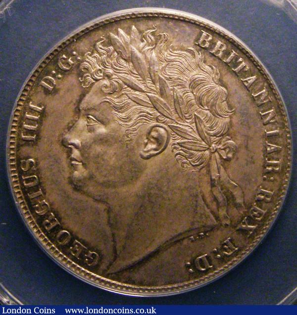 Halfcrown 1820 George IV ESC 628 ANACS AU58 we grade GEF nicely toned  : English Coins : Auction 148 : Lot 1992