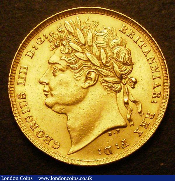 Sovereign 1821 Marsh 5 GVF with some contact marks : English Coins : Auction 148 : Lot 2441