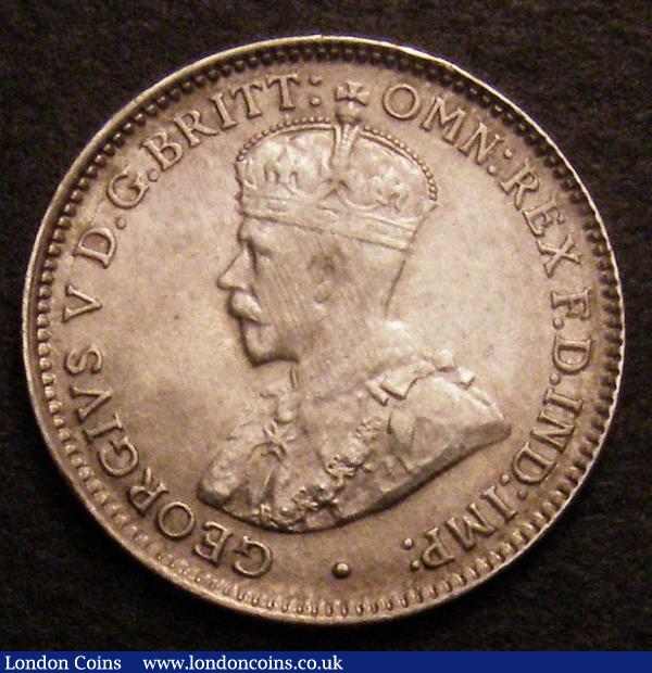 Australia Threepence 1921 KM#24 UNC with minor adjustment lines : World Coins : Auction 148 : Lot 626