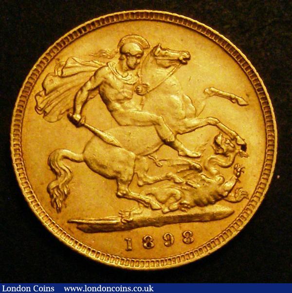 Half Sovereign 1898 nEF : English Coins : Auction 148 : Lot 1917