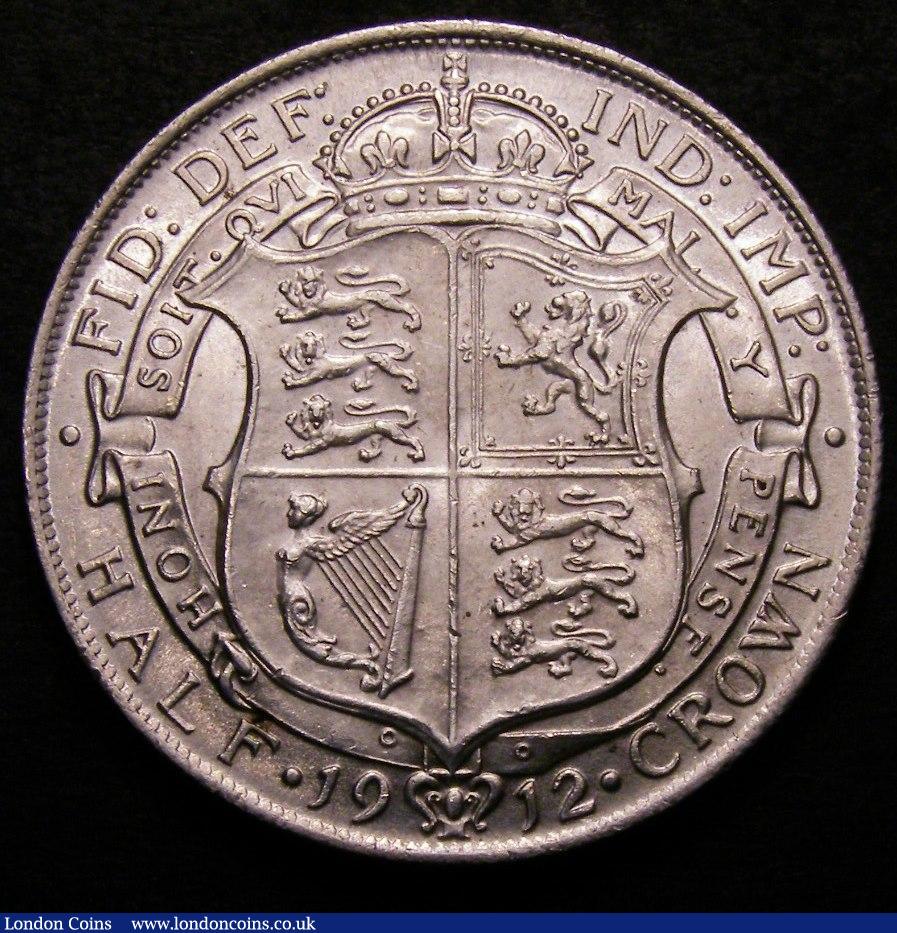 London Coins : A148 : Lot 2673 : Halfcrown 1912 ESC 759 EF/GEF, slabbed and graded CGS 65 (UIN 15430)