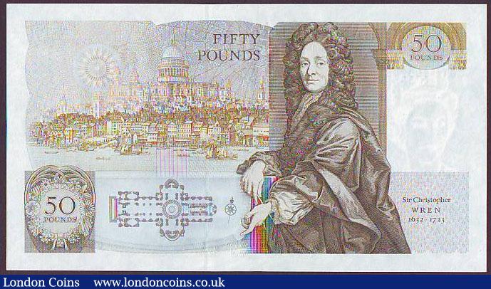 London Coins : A148 : Lot 72 : Fifty Pounds Gill B356 First Series C01 059948 EF or better