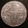 London Coins : A148 : Lot 1106 : Crown 1663 base metal cast copy of Thomas Simons famous issue as per ESC 72  Good Fine