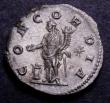 London Coins : A148 : Lot 1448 : Ar Denarius Aquileia Severa, Rome 221, rev Concordia stg.l. altar at feet, star in field (RCV 7679) ...