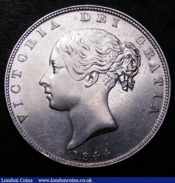 Halfcrown 1844 ESC 677 EF slabbed and graded CGS 65 (UIN 14096) : Certified Coins : Auction 148 : Lot 2621