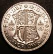 London Coins : A148 : Lot 2691 : Halfcrown 1933 Larger Reverse Design (28.5mm) ESC 782 Davies 1710 Choice UNC with practically full l...