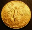 London Coins : A148 : Lot 806 : Mexico 50 Pesos 1947 KM#481 Lustrous UNC