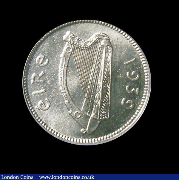 Ireland Threepence 1939 Choice Unc and graded 82 by CGS - UK LTD and in their holder : World Coins : Auction 149 : Lot 1220