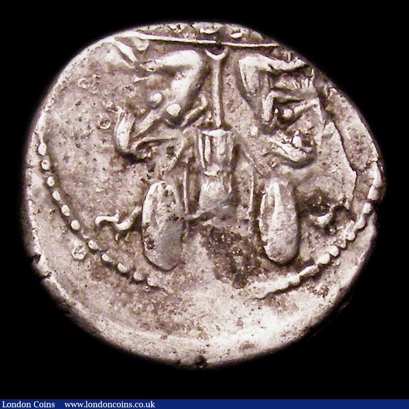 London Coins : A149 : Lot 1648 : Roman Denarius Julius Caesar (46-45 BC), Lifetime issues Sear 357 Obverse Diademed Head of Venus, ri...