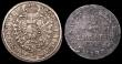 London Coins : A149 : Lot 1065 : Austria 6 Kreuzer 1676 KM#1185 NVF, German States - Saxony 1/12th Thaler 1764 EDC  KM#956 Fine with ...