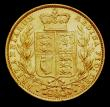 London Coins : A149 : Lot 2810 : Sovereign 1869 Marsh 53 Die Number 9 NEF with some surface marks, recovered from the Douro Cargo, Ex...