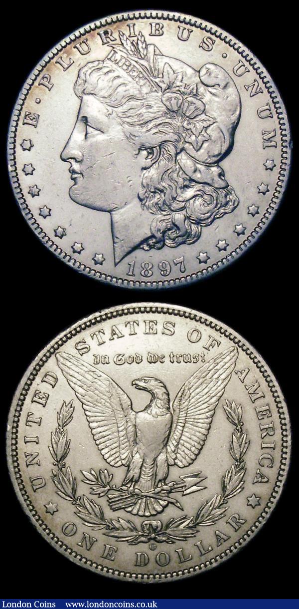 USA Dollars 1894 O VF and 1897 O EF this scarcer in higher grades : World Coins : Auction 150 : Lot 1319