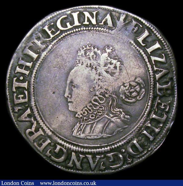 Sixpence Elizabeth I Third Issue, Small bust 1561 S.2560 mintmark Pheon GF/NVF : Hammered Coins : Auction 150 : Lot 1840