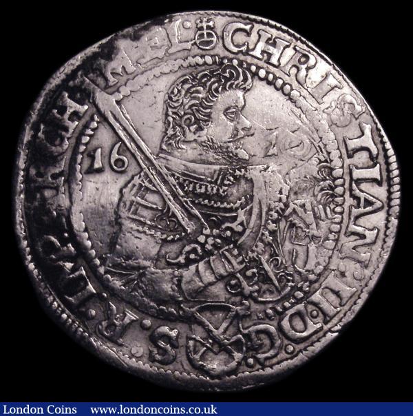 German States - Saxony-Albertine Half Thaler 1610 HvR KM#14 VF : World Coins : Auction 150 : Lot 996