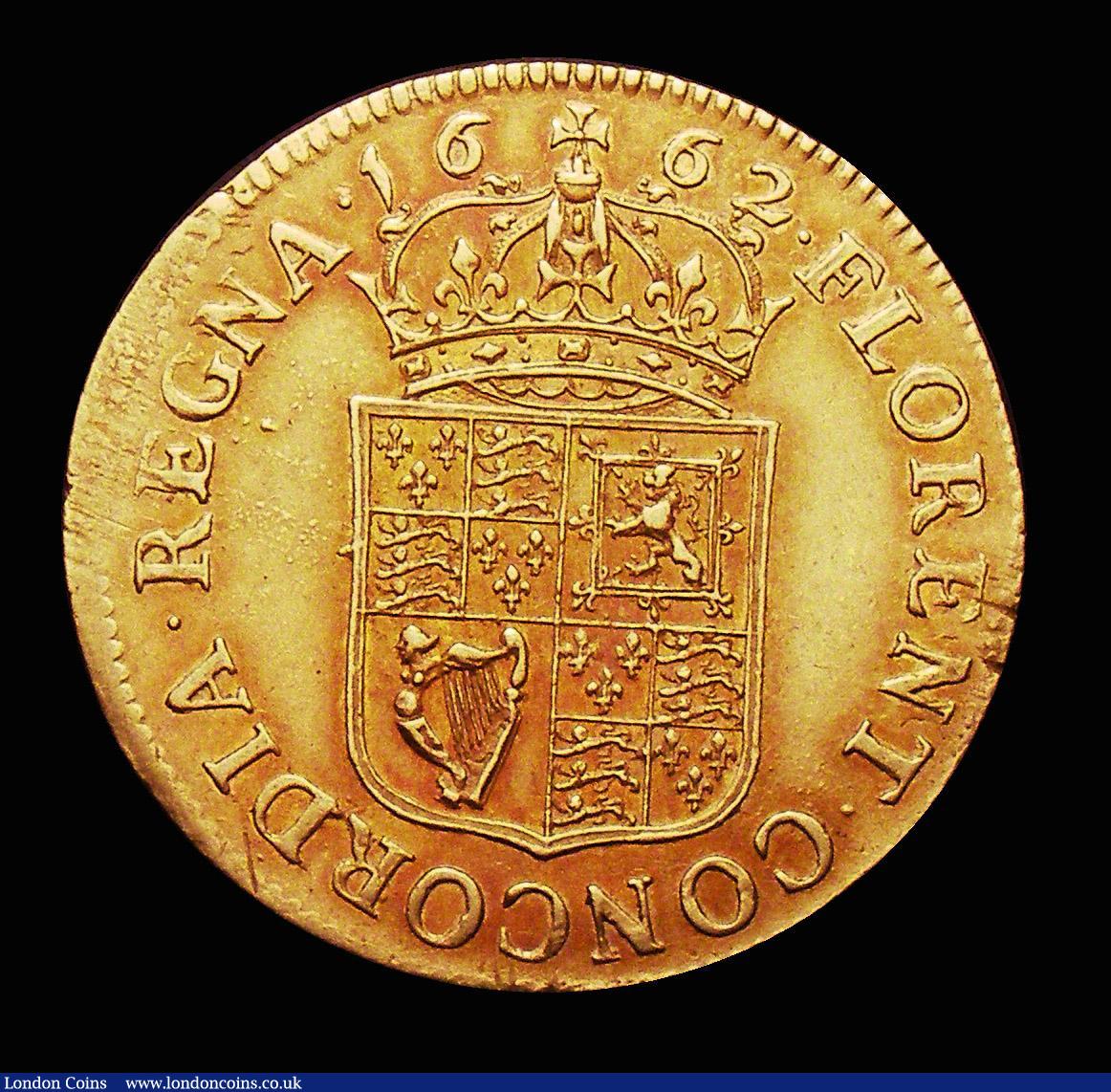 London Coins : A150 : Lot 1857 : Broad 1662 Charles II S.3337A North 2780 by T.Simon, this the last coin of this denomination, as it ...