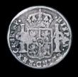 London Coins : A150 : Lot 1099 : Mexico - Chihuahua 8 Reales 1813CA RP in cast silver with countermarks T at left of obverse and pill...
