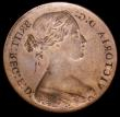 London Coins : A150 : Lot 804 : Mint Error - Mis-Strike Brockage Penny Victoria Obverse 6 VG/NF