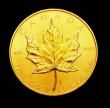 London Coins : A150 : Lot 919 : Canada Fifty Dollars 1980 1 ounce gold Maple Unc