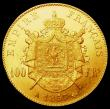 London Coins : A150 : Lot 968 : France 100 Francs 1857A KM#786.1 GVF/NEF