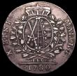 London Coins : A150 : Lot 995 : German States - Saxony Thaler 1780 IEC KM#992.2 Good Fine