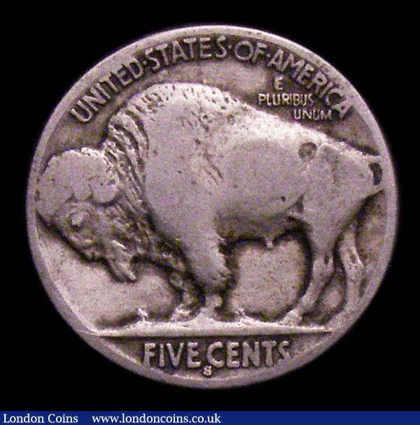 USA Five Cents 1913S Buffalo, Breen 2589 VG or better : World Coins : Auction 151 : Lot 1218