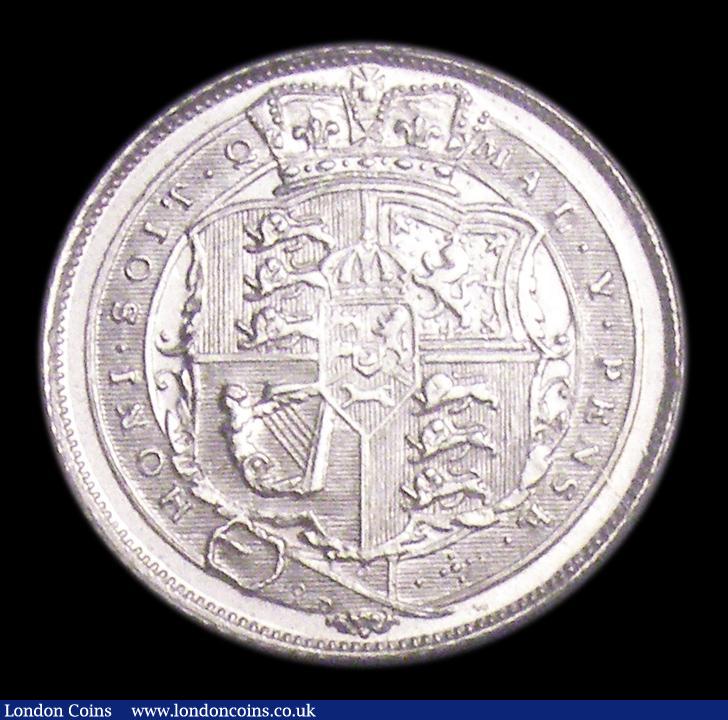 London Coins : A151 : Lot 1682 : Sixpence 1819 First T over B in BRITT, the 9 of the date curiously struck, not, in our opinion, over...