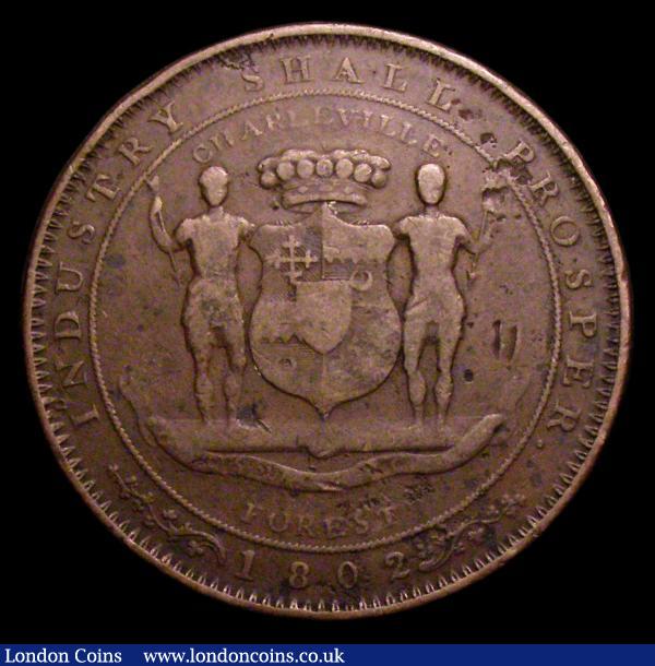 Ireland Kings County One Shilling and One Penny 1802 payable at Tullamoore first Tuesday in each month, VG, scarce : Tokens : Auction 151 : Lot 1824