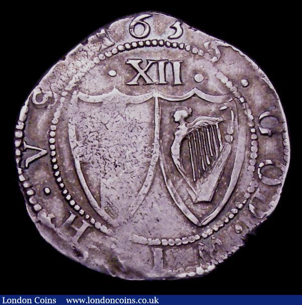 Shilling 1656 Commonwealth mintmark Sun New ESC 150, Old ESC 995 Fine or slightly better with signs of flan stress and some weaker areas as often : Hammered Coins : Auction 151 : Lot 2108