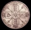 London Coins : A151 : Lot 2303 : Double Florin 1890 ESC 399, Davies 546 dies 2D, the fields somewhat prooflike, the obverse rim showi...