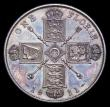 London Coins : A151 : Lot 2446 : Florin 1911 Proof ESC 930 UNC/nFDC attractively toned with some hairlines on the obverse 