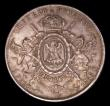 London Coins : A151 : Lot 1110 : Mexico Peso 1866 Mo KM#388.1 GVF/About EF with gold tone