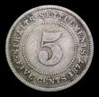 London Coins : A151 : Lot 1180 : Straits Settlements 5 Cents 1877 near Fine