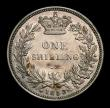 London Coins : A151 : Lot 1606 : Shilling 1853 Small S over Large (Normal) S in SHILLING, CGS type SH.V1.1853.03, EF the reverse with...