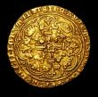 London Coins : A151 : Lot 2087 : Noble Richard II London Mint, with French title, cruder style, Saltire over sail, S.1655 mintmark Cr...