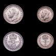 London Coins : A151 : Lot 3453 : Maundy Set 1935 ESC 2552 A/UNC to UNC the Penny with some small tone spots