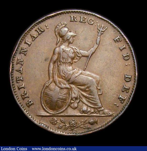 London Coins : A152 : Lot 2242 : Farthing 1856 E over R in VICTORIA Peck 1584, VF, slabbed and graded CGS 40