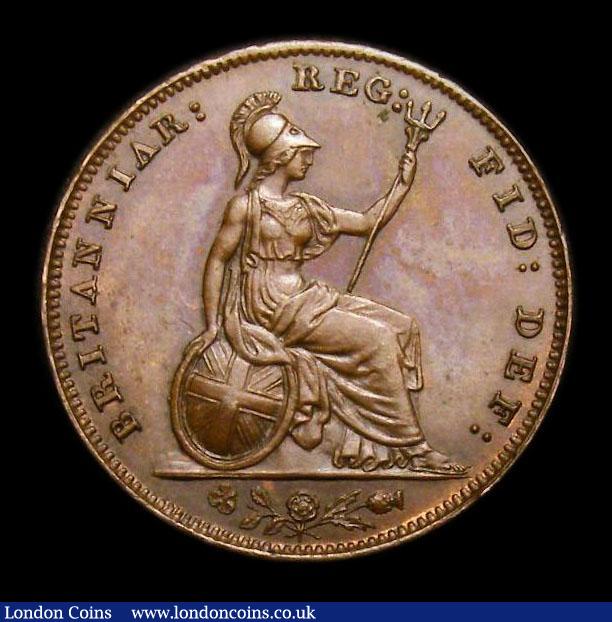 London Coins : A152 : Lot 2246 : Farthing 1858 Large Date 5 over 5 and last 8 over 8 in date, CGS Variety 06, slabbed and graded CGS ...