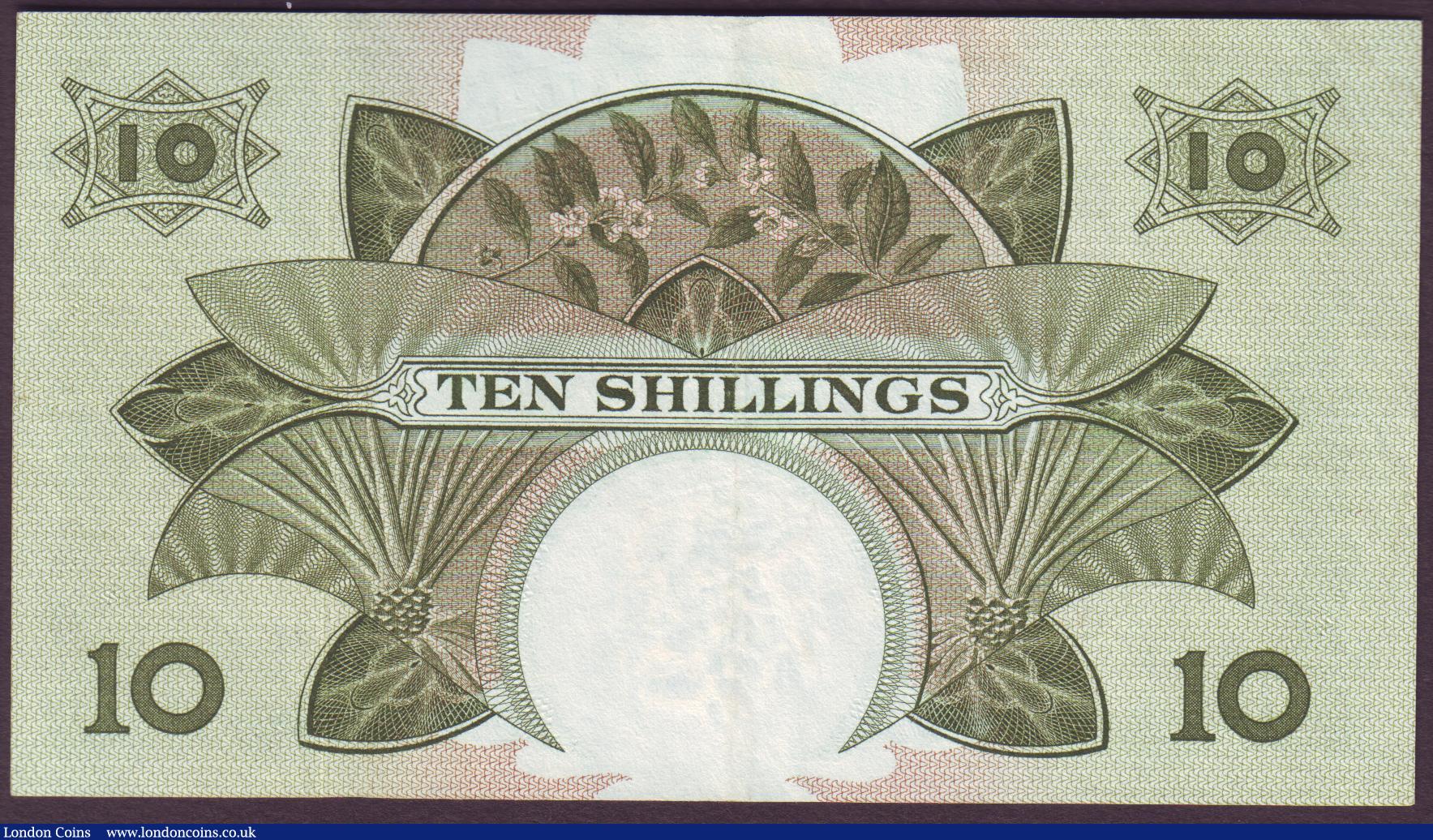 London Coins : A152 : Lot 263 : East Africa 10 Shillings undated (1958-1960) Pick 38 EF
