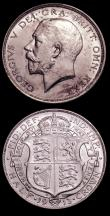 London Coins : A152 : Lot 2984 : Halfcrowns (2) 1912 ESC 759 NEF, 1913 ESC 760 GVF/NEF the obverse with some contact marks and some t...