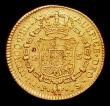 London Coins : A152 : Lot 1136 : Colombia 2 Escudos 1774 P JS KM#49.2 Good Fine with a small D counterstamped in the reverse field